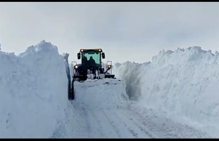 Kəlbəcərdə qarın hündürlüyü 35 santimetri keçdi 