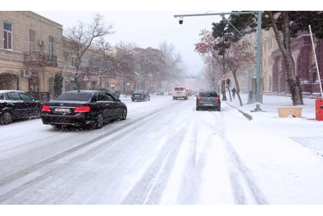 Sabah yollar dumanlı olacaq - Buz bağlayacaq