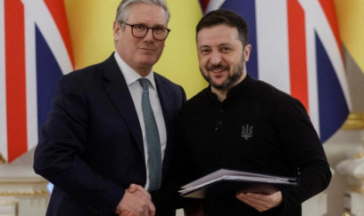 Zelenski Britaniyanın Baş naziri ilə danışıb 