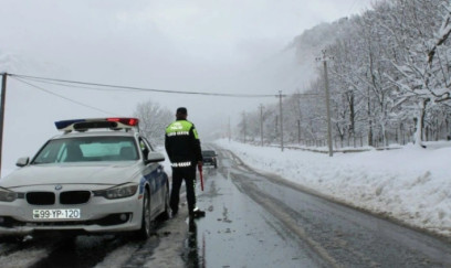DYP-dən XƏBƏRDARLIQ: Yollarda ehtiyatlı olun!