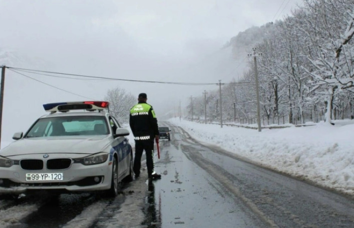 DYP-dən XƏBƏRDARLIQ: Yollarda ehtiyatlı olun!