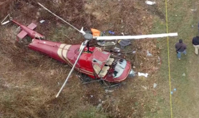 ABŞ-də iki helikopter havada toqquşub 