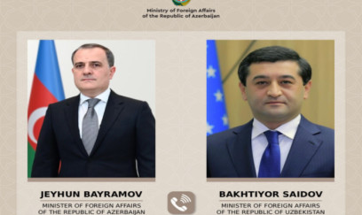 Azərbaycan və Özbəkistan xarici işlər nazirləri telefonla danışıb 