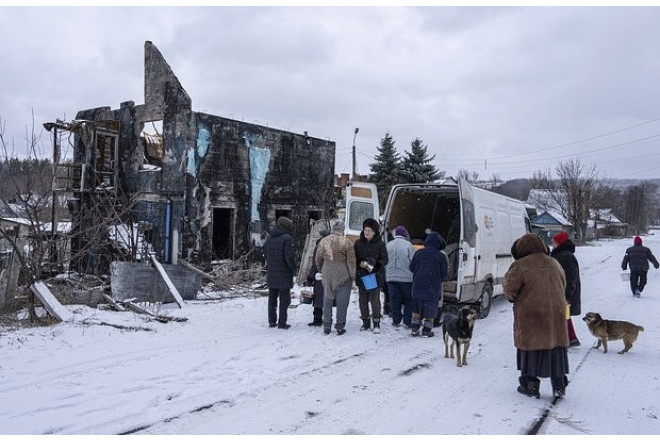 Ukrayna sərhəd kəndlərini TƏCİLİ TƏXLİYƏ EDİR