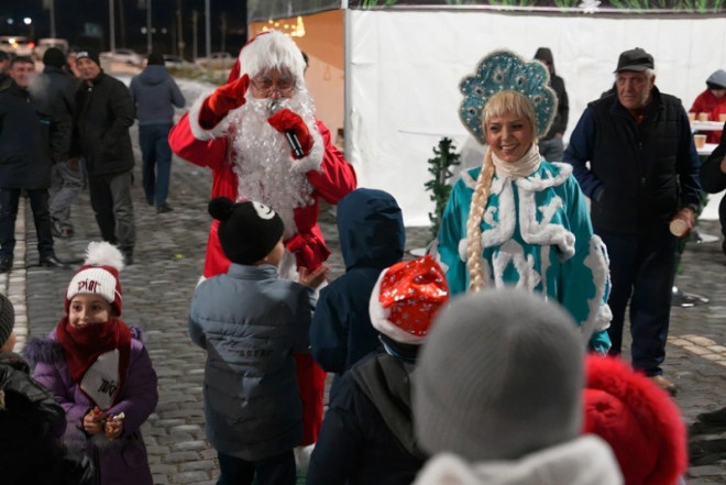 Kəlbəcərdə 32 il sonra ilk dəfə Yeni il tədbiri keçirildi - FOTOLAR