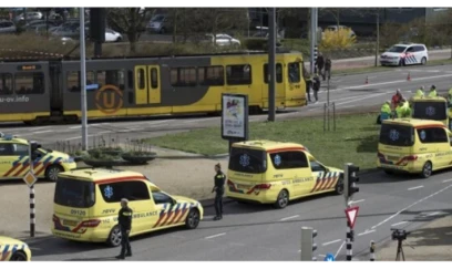 2 tramvay toqquşdu - Yaralılar var 