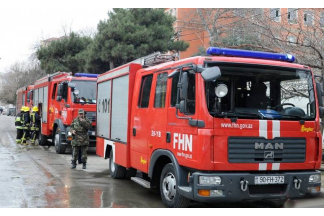 Qusarda tikilidə yanğın olub 