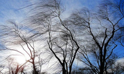 Güclü külək Bakıda binanın damını uçurdu - VIDEO