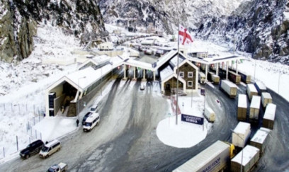 Rusiya-Gürcüstan quru sərhədi qar uçqunu təhlükəsi səbəbindən bağlanıb 