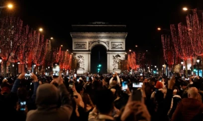 Parisdə Yeni il gecəsi 125 nəfər saxlanılıb