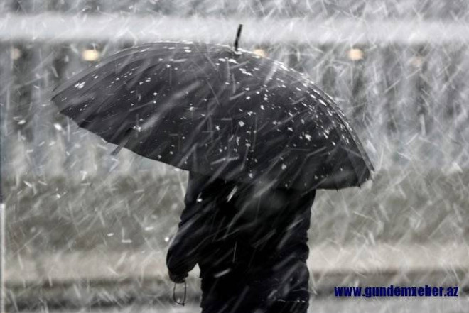 Bakıya sulu qar yağacaq - XƏBƏRDARLIQ