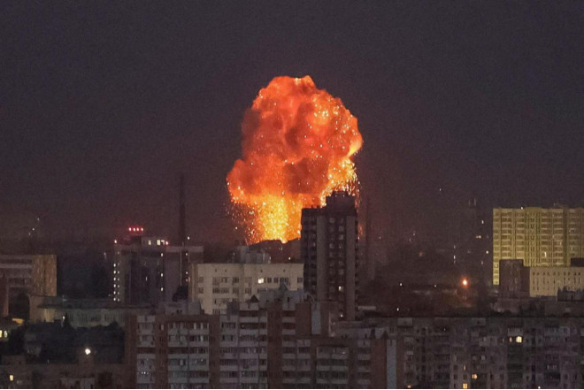 Rusiya Xarkova hücum edib 