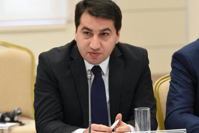 Tramp administrasiyası Azərbaycanın sülh gündəliyinə tam dəstək göstərib - Hikmət Hacıyev