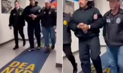 Əli qandallı Maduro hamının Yeni ilini təbrik etdi - VİDEO