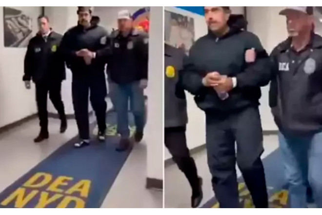 Əli qandallı Maduro hamının Yeni ilini təbrik etdi - VİDEO