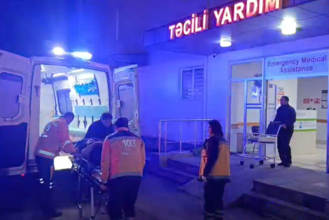 Oğuzda qəza - YARALI VAR