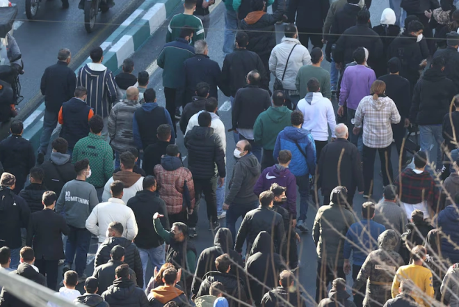 İranda aksiyalar zamanı 582 etirazçı həbs edilib 