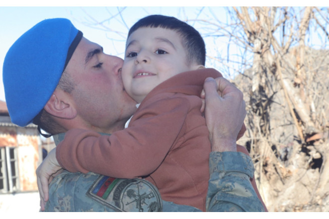 Şuşakənd ilk əsgərini qarşıladı - FOTO