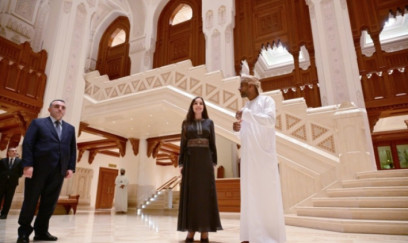 Leyla Əliyeva Maskatda Sultan Opera Evində olub - FOTOLAR