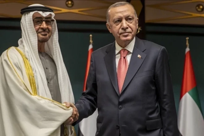 Ərdoğan BƏƏ Prezidenti ilə Qəzzanın yenidən bərpasını müzakirə edib 