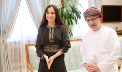 Leyla Əliyeva Omanda səfərdədir 