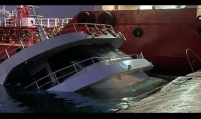 Oneqada gəmi batıb 