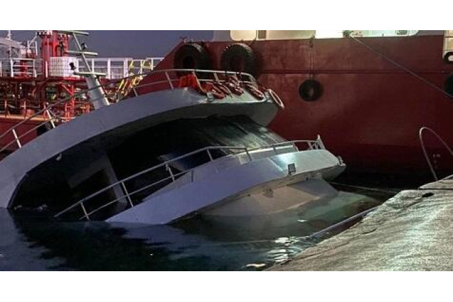 Oneqada gəmi batıb 