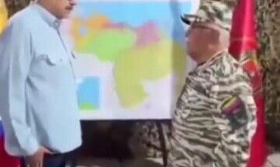 Maduronun generallarının görüntüləri müzakirələrə səbəb oldu – VİDEO