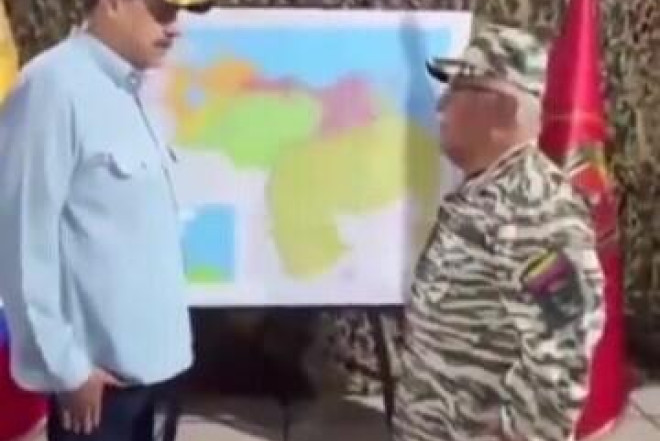 Maduronun generallarının görüntüləri müzakirələrə səbəb oldu – VİDEO