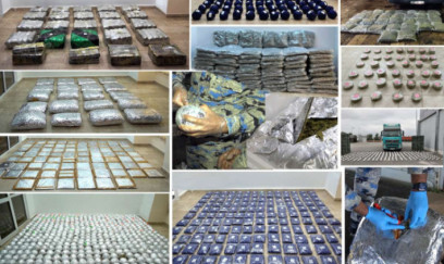 2 tona yaxın narkotik vasitə dövriyyədən çıxarılıb