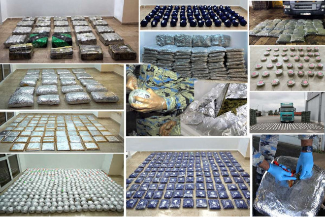 2 tona yaxın narkotik vasitə dövriyyədən çıxarılıb