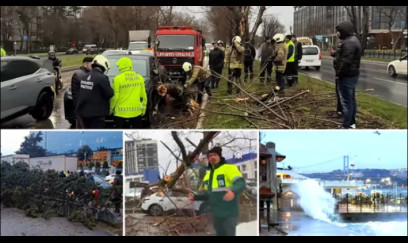 Türkiyədə fırtına səbəbindən ölənlərin sayı beşə çatdı - YENİLƏNİB