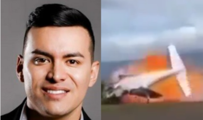 Məşhur müğənninin öldüyü təyyarə qəzasının VİDEOsu