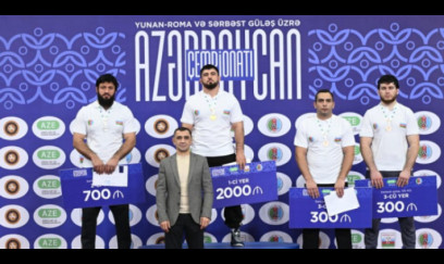 Güləş üzrə Azərbaycan çempionatına yekun vuruldu - QALİBLƏRİN ADLARI - FOTOLAR