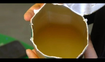 Meyvə şirələrinin içindən çıxan naməlum maddə nədir? - VİDEO