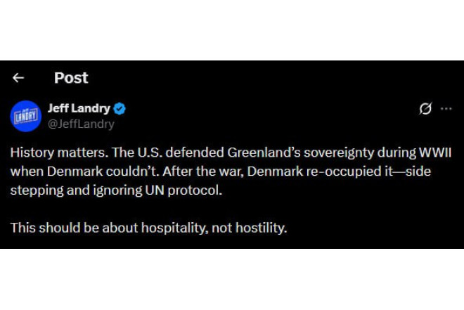 Trampın elçisi: Qrenlandiya məsələsi düşmənçilik yox, qonaqpərvərlikdir 