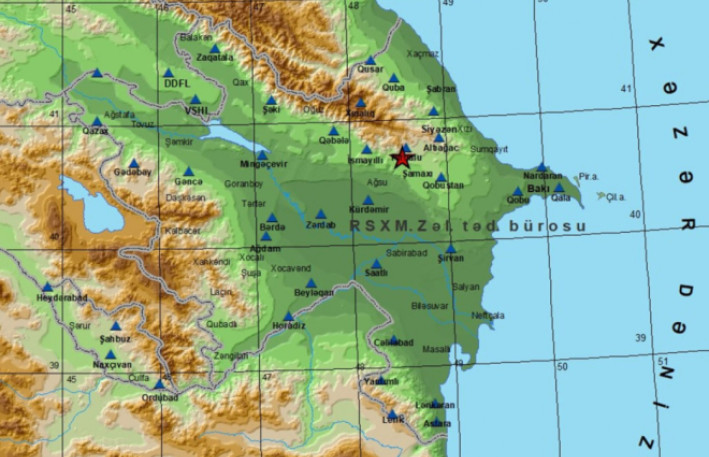 SON DƏQİQƏ: Azərbaycanda zəlzələ olub