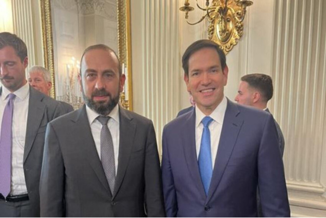 Mirzoyan və Rubio Vaşinqtonda görüşüb 