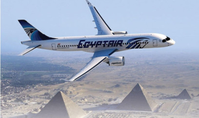 Misir təyyarəsi Ermənistandan keçməklə Azərbaycana gəldi - FOTO 