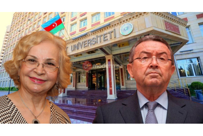 Ramiz Mehdiyevin həyat yoldaşı postunu Misir Mərdanova təhvil verir