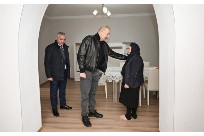 İlham Əliyev Ağdərəyə getdi - FOTOLAR+ YENİLƏNİB