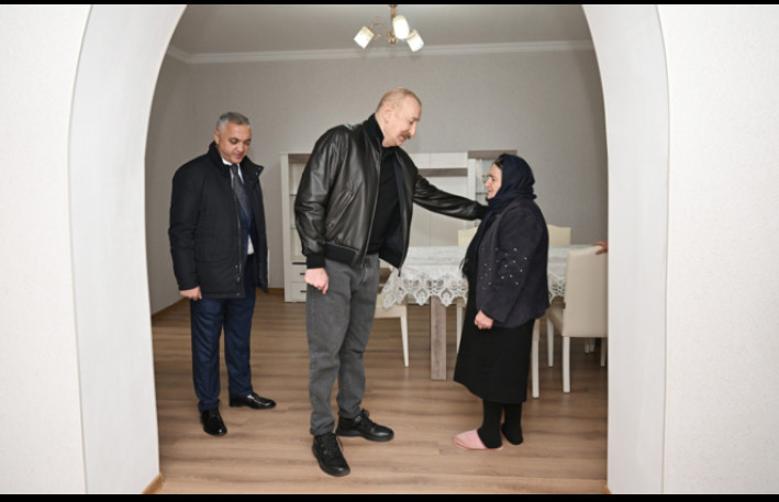 İlham Əliyev Ağdərəyə getdi - FOTOLAR+ YENİLƏNİB