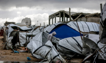 Qəzzada qış fırtınaları nəticəsində 5 fələstinli ölüb 