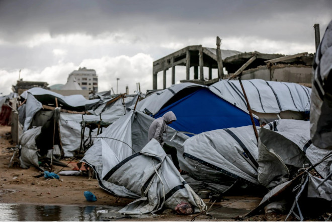 Qəzzada qış fırtınaları nəticəsində 5 fələstinli ölüb 