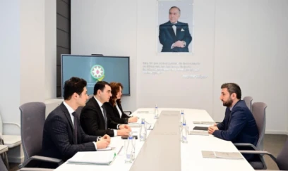 Mədəniyyət Nazirliyində "Yüksəliş" müsabiqəsinin qalibi ilə görüş keçirilib 