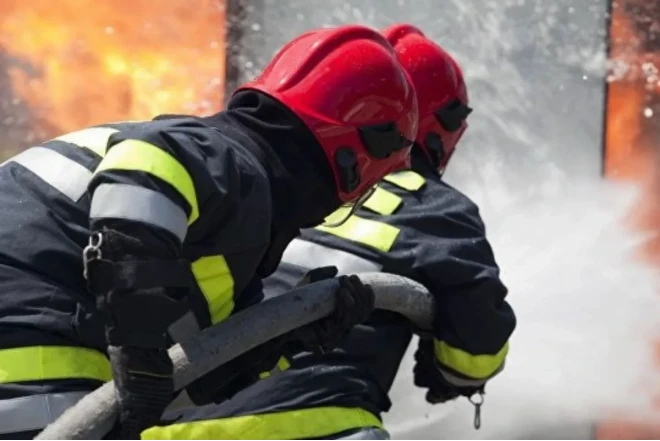 Yasamalda yanan bina- SÖNDÜRÜLÜB-YENİLƏNİB