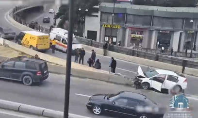 Bakıda yol qəzası olub, xəsarət alanlar var 