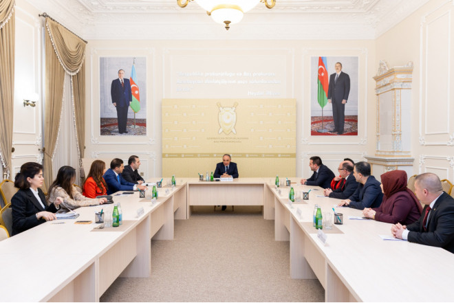 Türkiyənin prokuror və hakimlərindən ibarət nümayəndə heyəti Azərbaycana səfər edib 