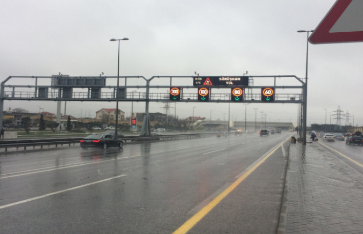 Zığ dairəsi-Hava Limanı yolunda sürət həddi endirilib 