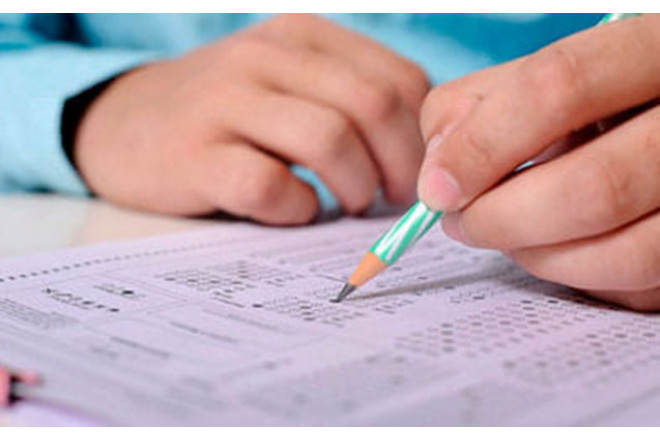 Magistratura səviyyəsi üzrə sınaq imtahanı keçirilib 